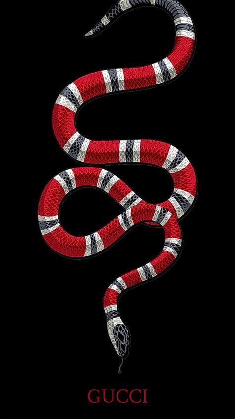 gucci sign snake|Gucci snake logo background.